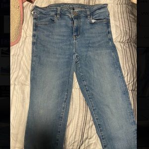American Eagle High Rise Skinny Jeans